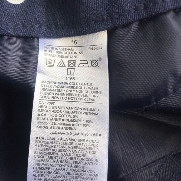 Old Navy Polka Dot Ankle Pants. Sz 16 - Picture 6 of 6